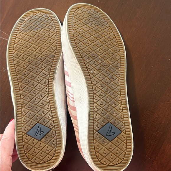 Sperry Women's Seacycle Crest Vibe Striped Rose Sneakers 8.5 - Picture 5 of 7